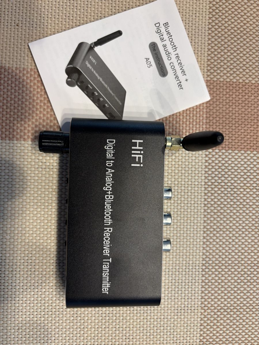 Unità & Adattatore: HiFi Bluetooth Empfänger / Sender mit DAC | AUX, Opt. etc. – Nuovo e nell'imballaggio originale da Studen BE venduto da Lioudmila 2