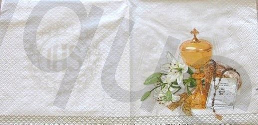 Tovaglioli: Serviette kommunion (e47) 2Stk. – Nuovo (secondo la descrizione) da Schlatt TG venduto da kreativ-atelier