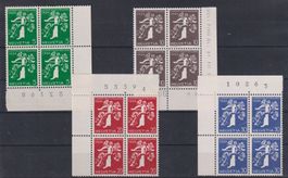Landi 1939: 4erblockserie deutsch **