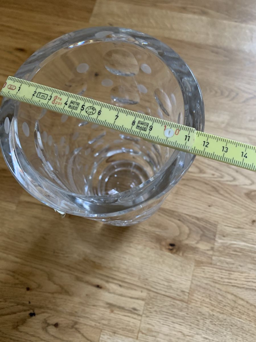 Vasi & Recipienti: Schöne, schwere Vase Lausitzer Glas – Usato da Flawil venduto da Naphtali 8