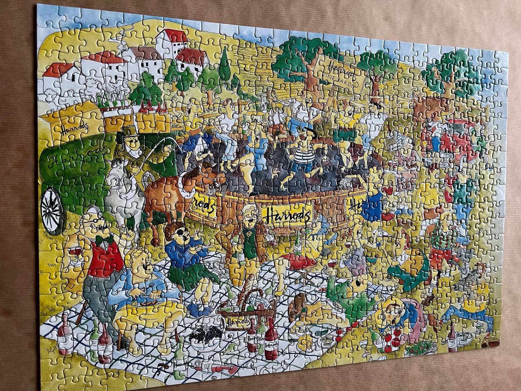Heye Puzzle: 500 Puzzle von Harrods"The Vineyard" – Usato da Steffisburg venduto da 9MOMO5 4