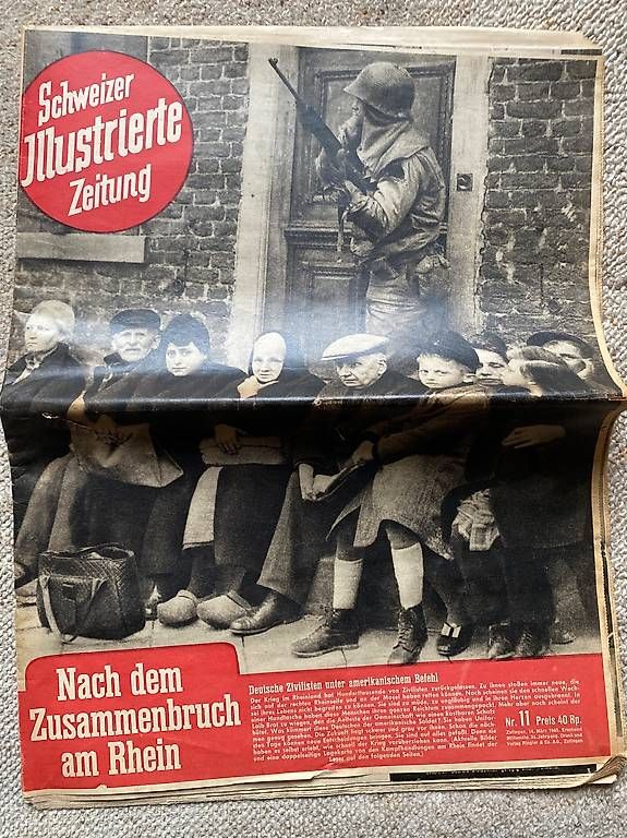 Riviste & Magazine: Kriegsende 1945, Schweizer Illustrierte (6 Hefte) – Usato da Binningen venduto da peter.binningen 2