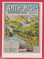 WERBEKARTE, ARTH-RIGI-BAHN, 1998, 3.4.1984