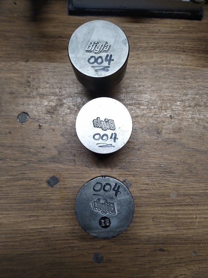 Timbri: Stempel Bigla / Typ 004 – Usato da Walkringen venduto da petro06 3