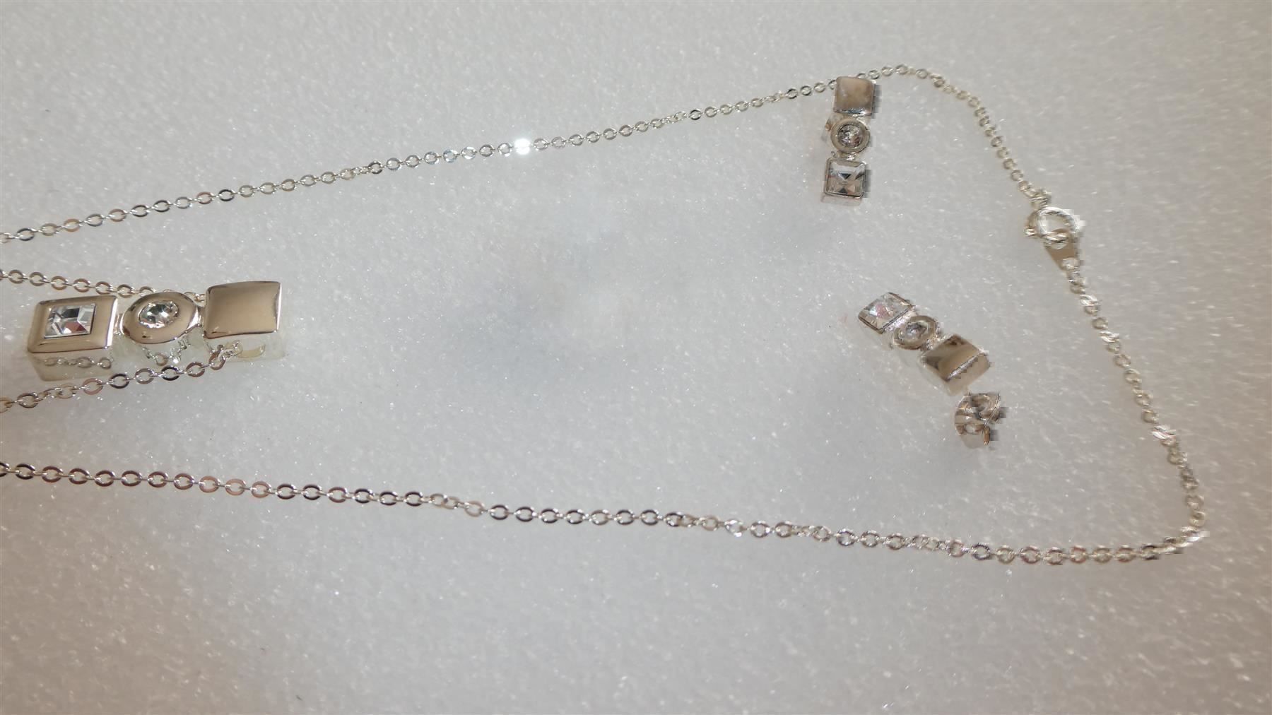 Altri gioielli: Kette Anhänger Ohrstecker silbern – Usato da Frauenfeld venduto da dhour 3