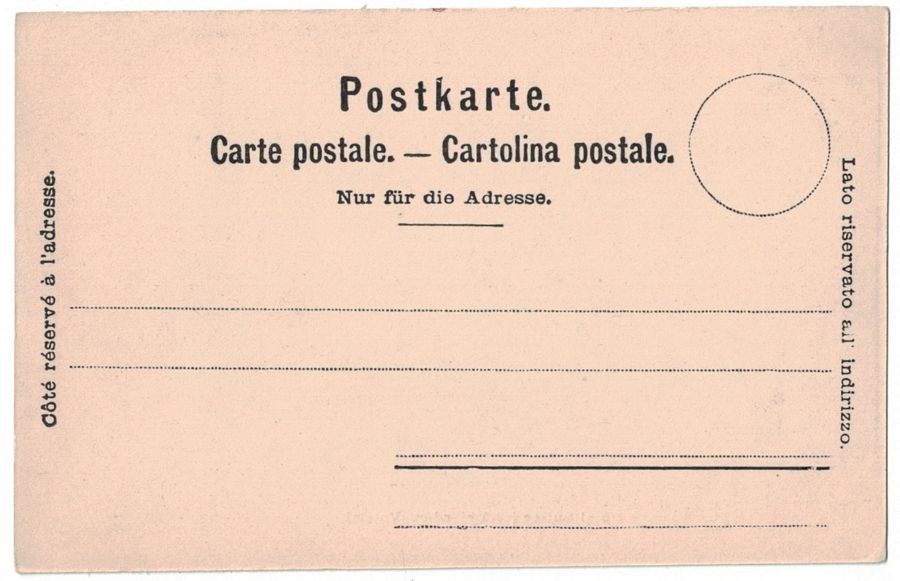 Cartoline postali: Châtelard-en-Valais, Hôtel Suisse, animée, vers 1900 – Usato da Frauenfeld venduto da POML 1