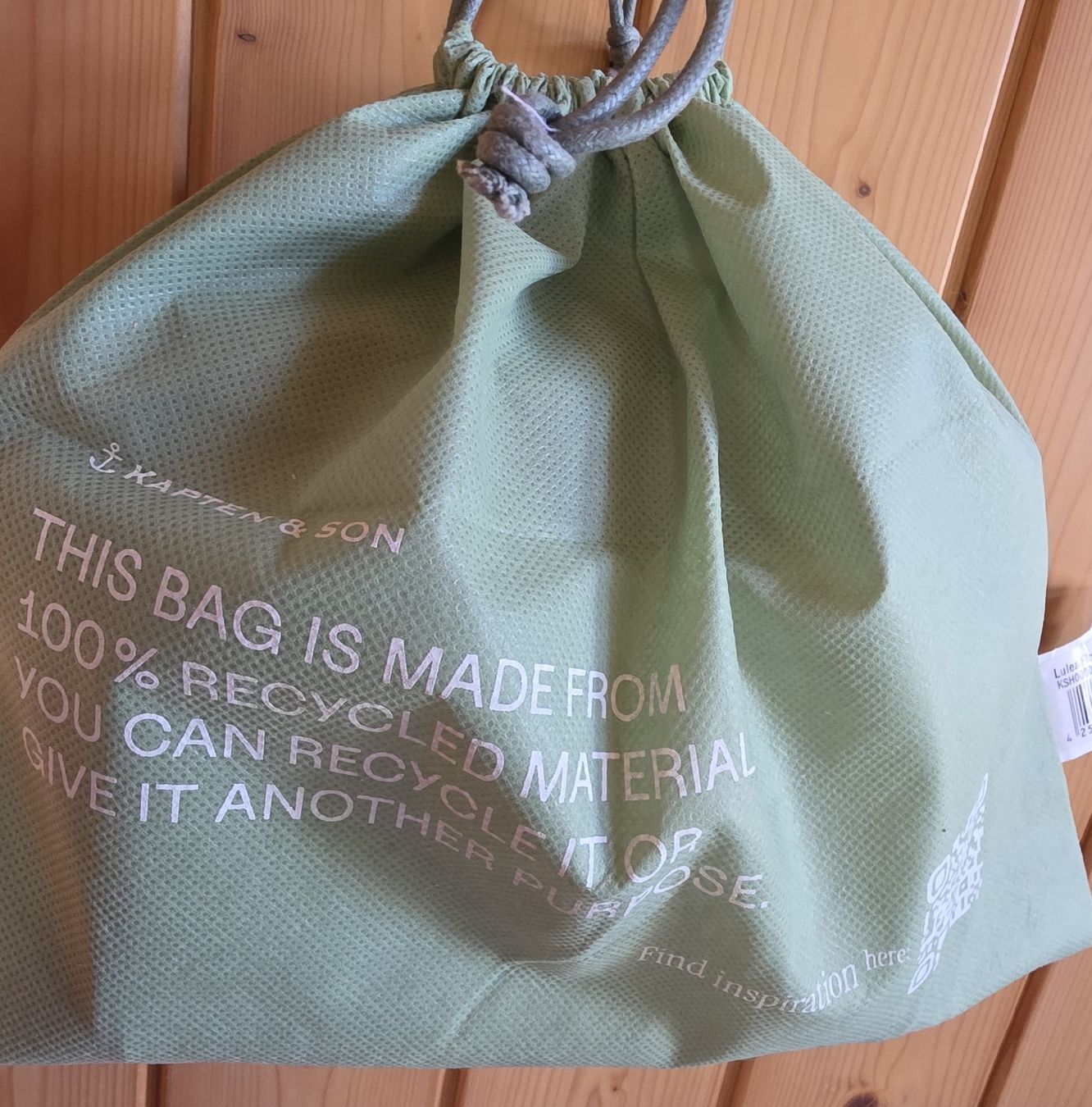 Kapten & Son Borse: Kapten & Son Lulea Fleece Sandstone Tasche  – Nuovo e nell'imballaggio originale da Wimmis venduto da sal_rj9j 4