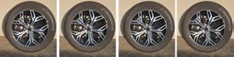 Org. Alu Winterräder für Mitsubishi Outlander + Schneeketten