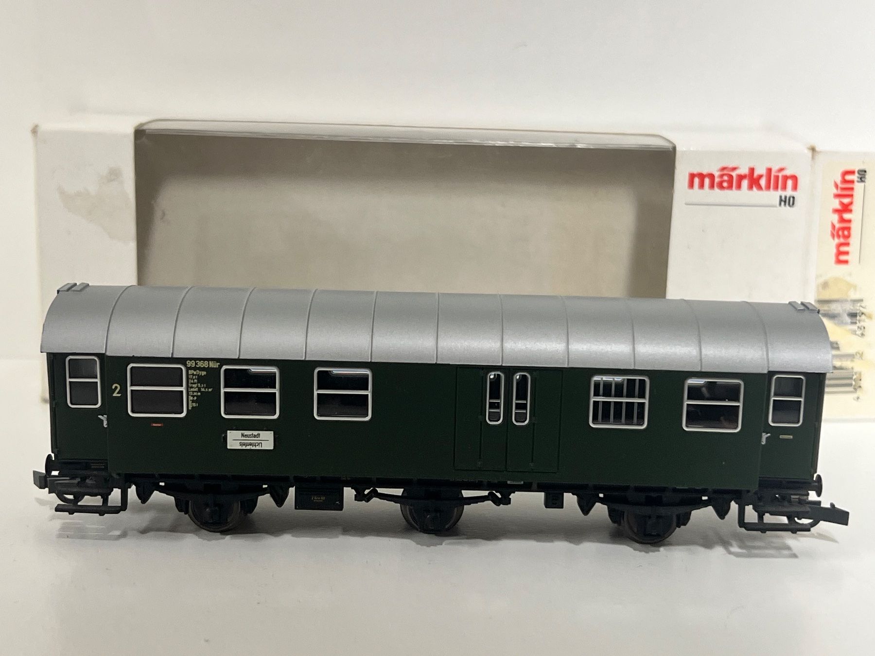 Märklin Modellini di ferrovie: Märklin  4319 H0  Bahnwagen – Usato da Geroldswil venduto da TopTrain54 1