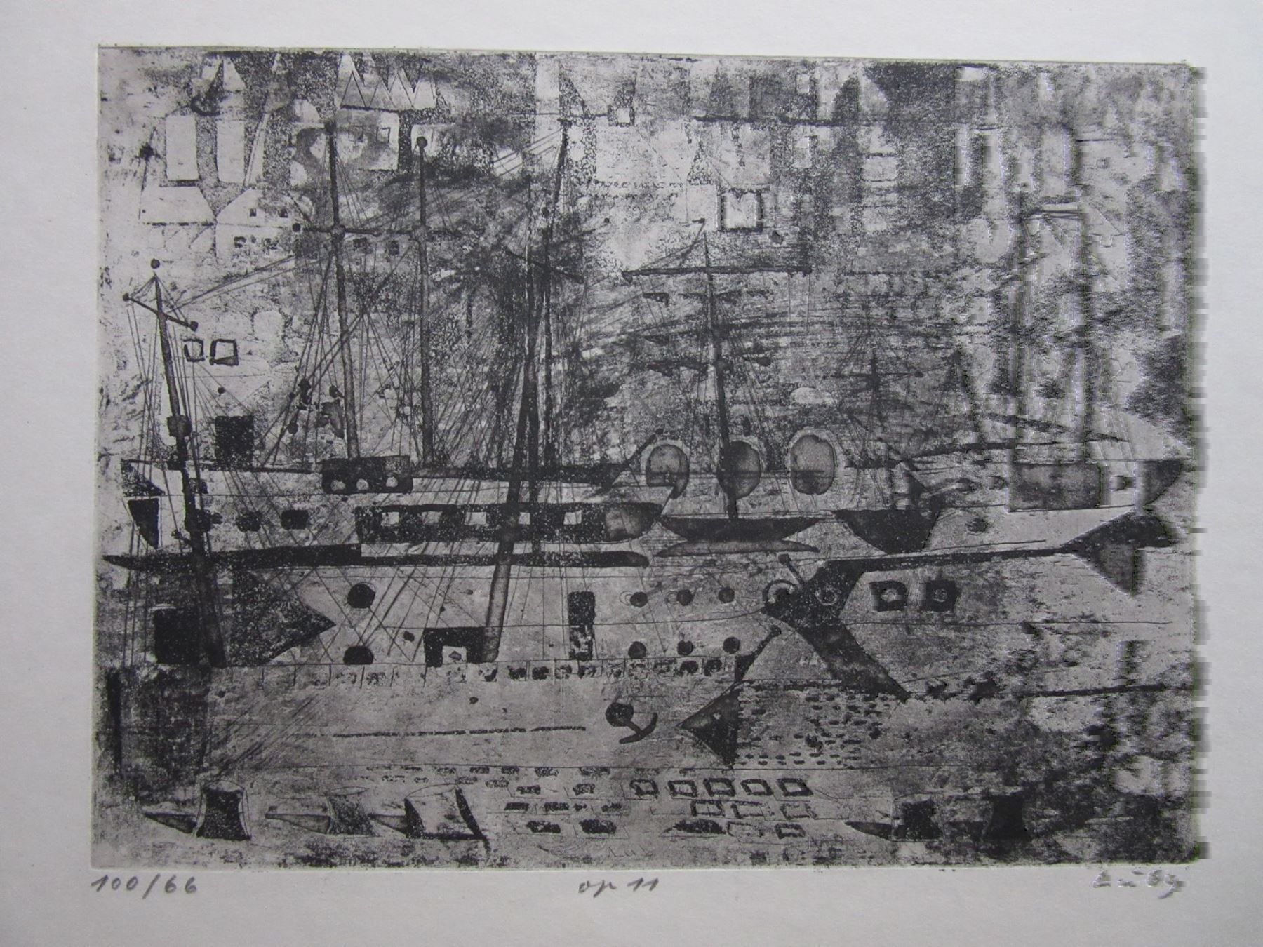 Grafiken & Lithographien: LÜBY  LITHOGRAPHIE SIGNIERT – Gebraucht aus Gersau von kunst-online 1