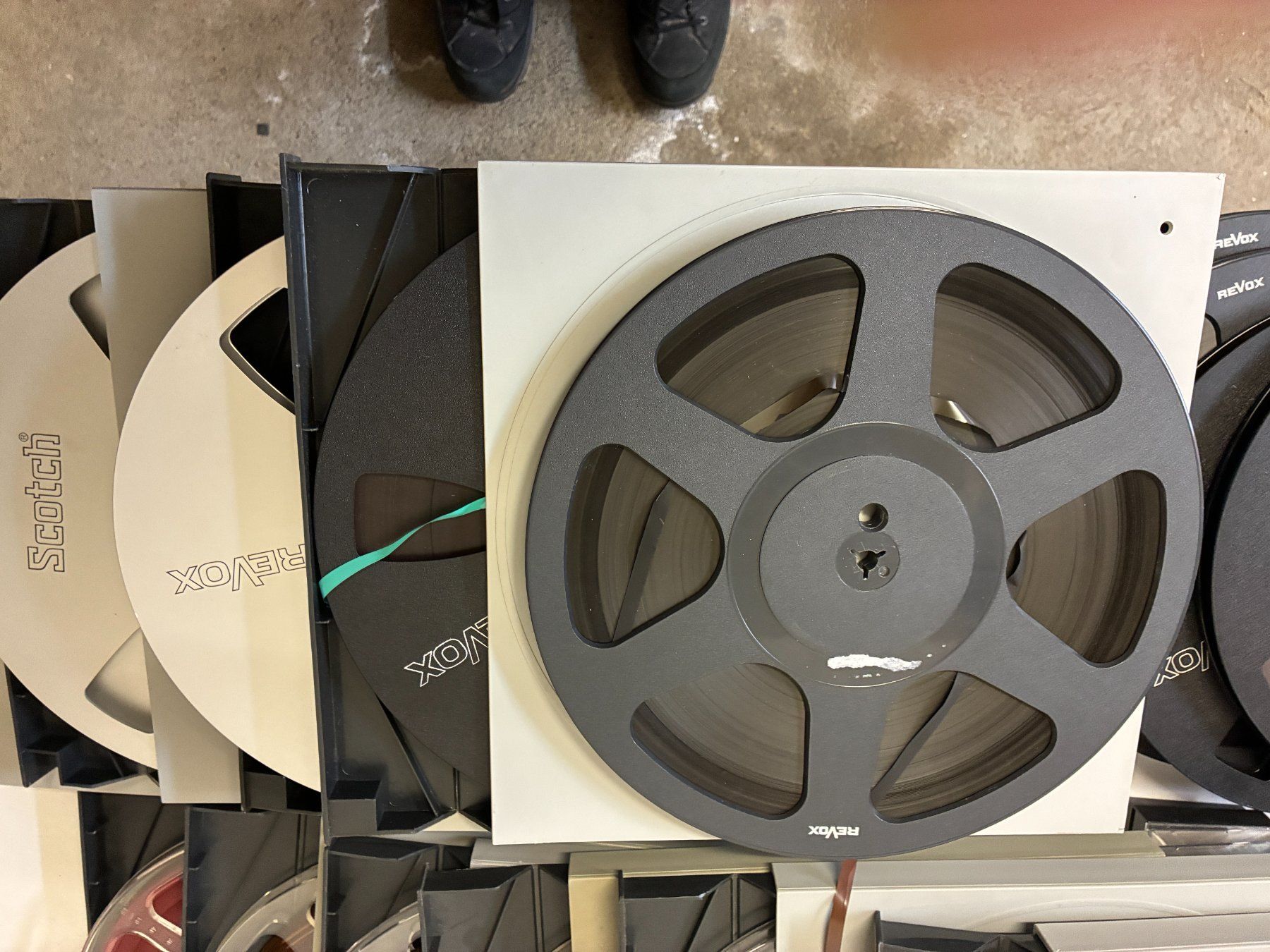 Revox Apparecchi a nastro: Revox  Spulen mit Schuber – Difettoso da Thun venduto da hei_x2mr 1