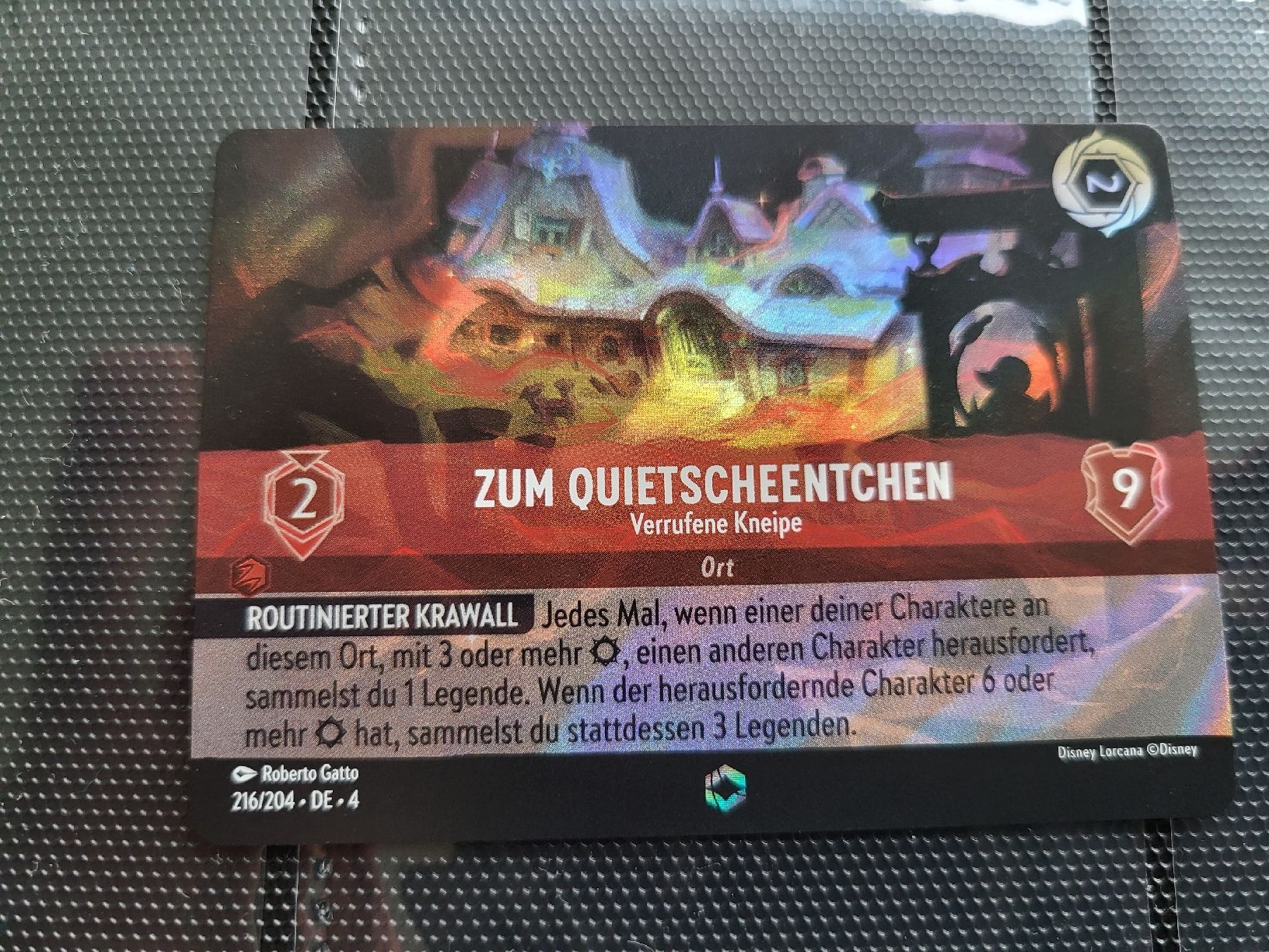 Disney Carte collezionabili: Lorcana TCG: Zum Quietscheentchen  Enchanted – Nuovo (secondo la descrizione) da Ebikon venduto da Jvan6