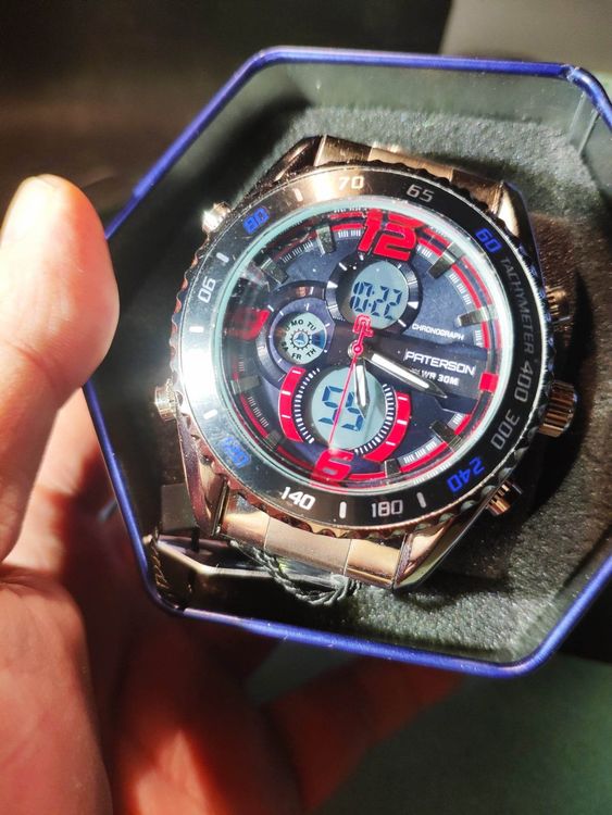 Montre Femme Orologio Paterson Dual Time Montres Paterson 2025