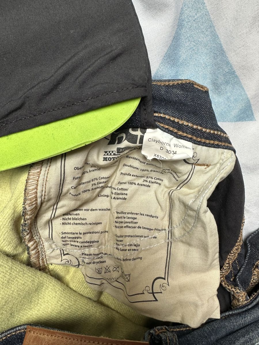 Jeans: Motorrad Jeans mit Protektoren – Usato da Wolfhausen venduto da Foto-Brocki 2