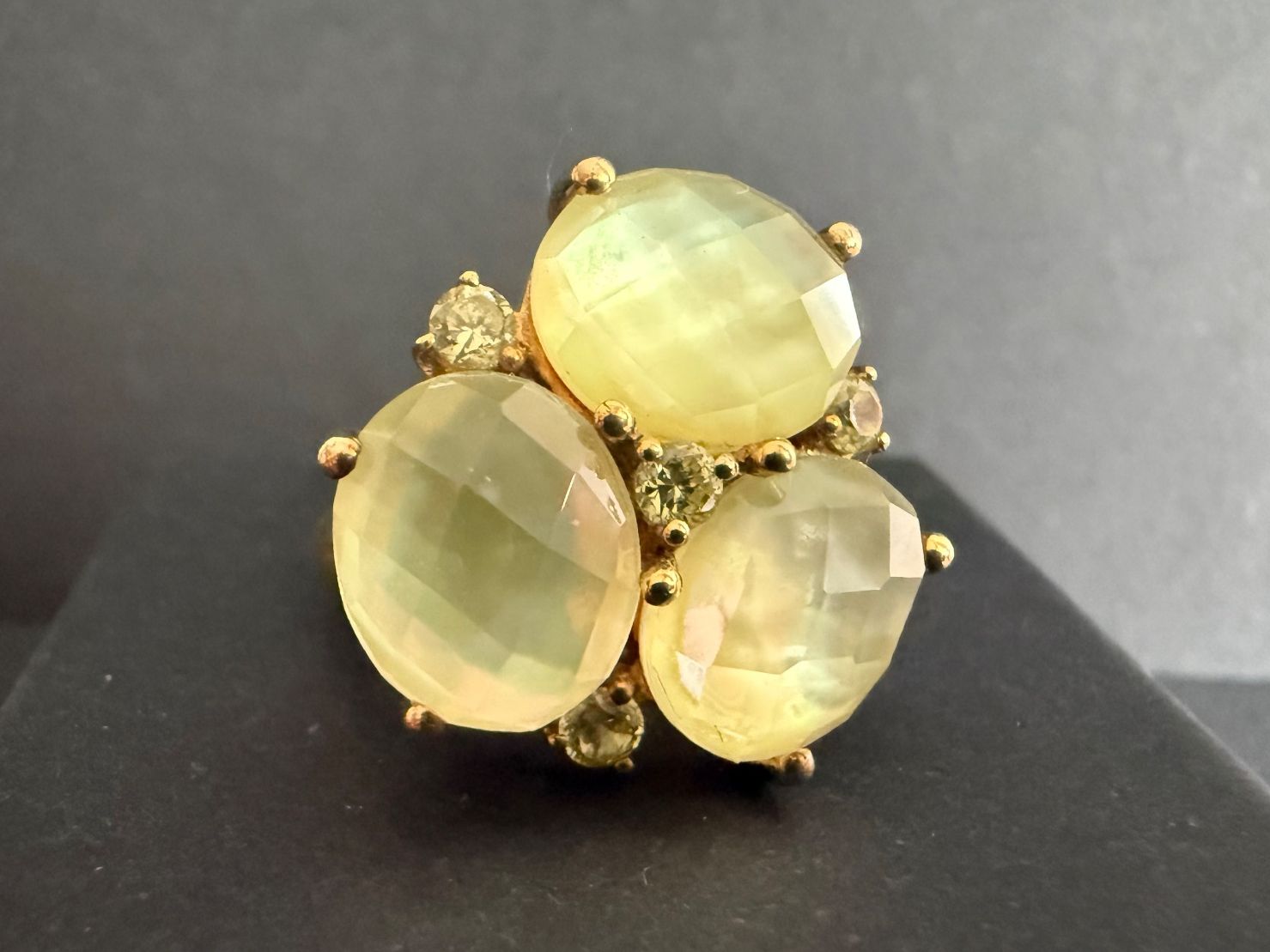 Ringe: Silber Ring 925, vergoldet – Gebraucht aus Spiegel b. Bern von Rogger72