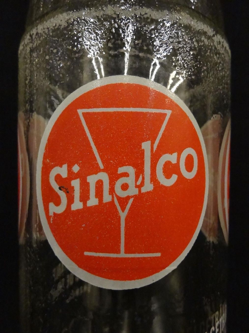 Bicchieri, Caraffe & Bottiglie: alte Flasche SINALCO 1965 BÜLACH – Usato da Kerzers venduto da Flaschenposten 3