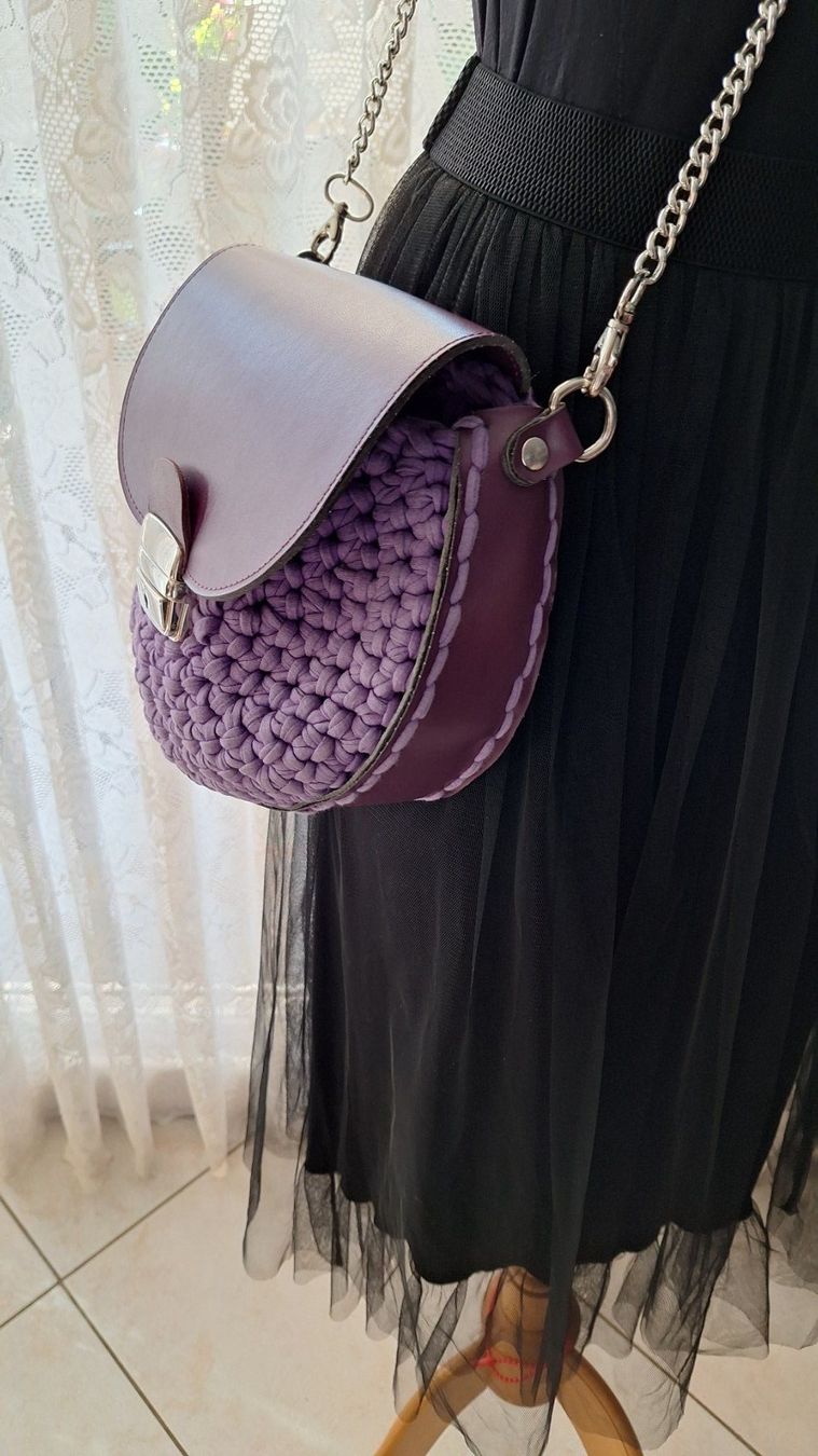 Taschen für Damen: Sac à main violet – Gebraucht aus St-Triphon von Jldr0 3