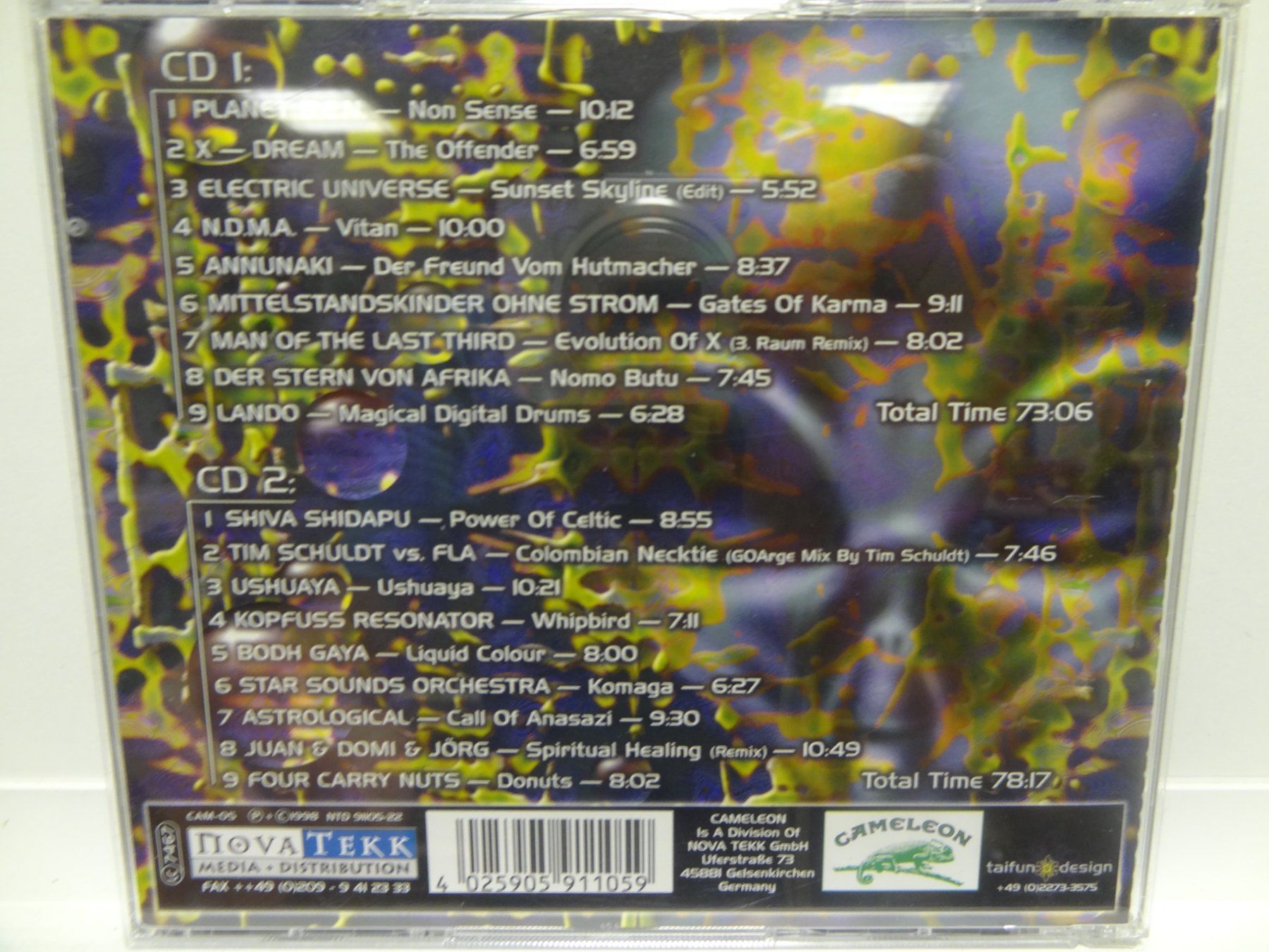 CD: Various, Cosmic Flight: Germany's Psychedelic Trance - Vol 1 – Usato da luzern venduto da musicandart 1
