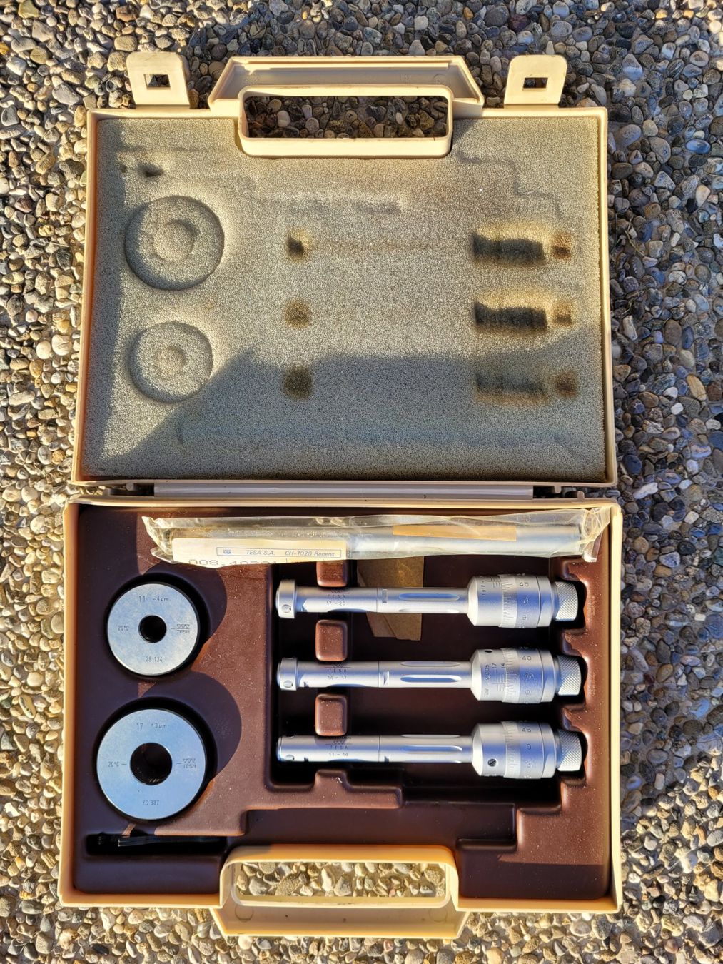 Tesa Misurare: Tesa Innenmikrometer Set 11-20 mm super Zustand – Usato da St. Silvester venduto da dan_c8f9 3