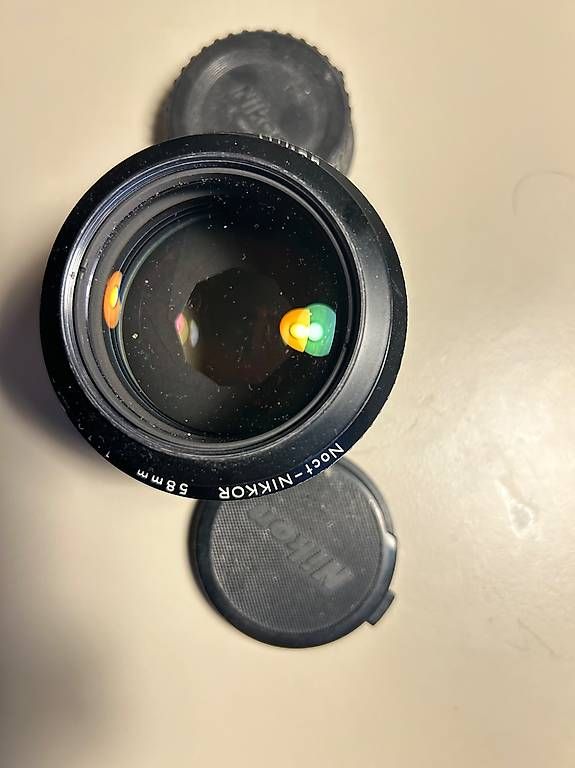 Nikkor Obiettivi: Nikon Noct Nikkor 58mm f1.2 – Usato da Uster venduto da nic_z5l7 2