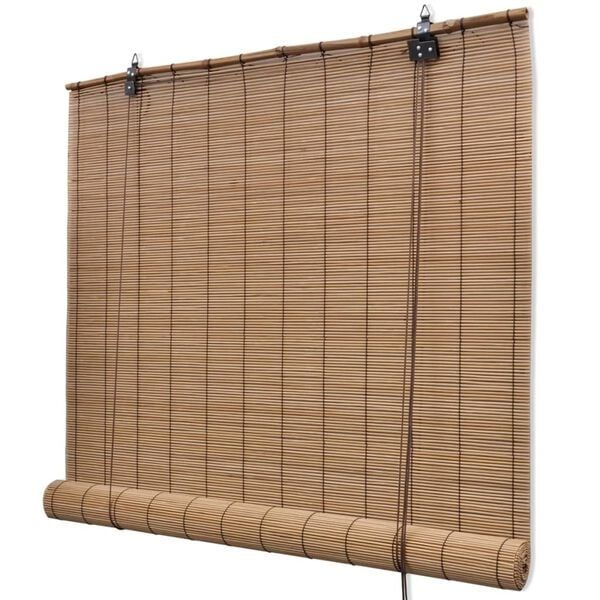Tende da sole: Bambusrollo Braun 120x220 cm – Nuovo e nell'imballaggio originale da Oberarth venduto da Edlwiis91