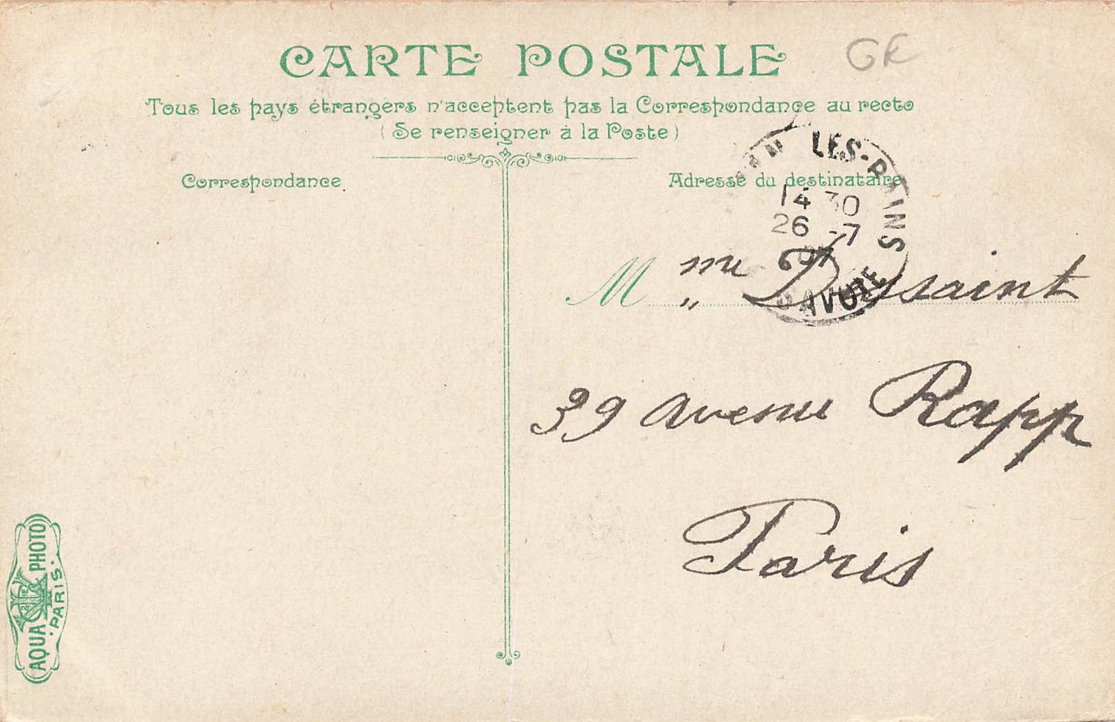 Cartoline postali: Geneve – Usato da Biasca venduto da Blenio71 1