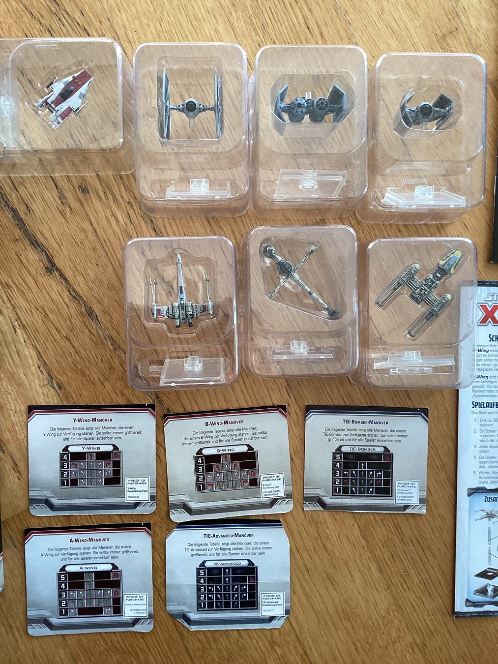 Giochi: Star Wars X-Wing Miniaturenspiel 1. Edition – Usato da Volketswil venduto da tasch71 5