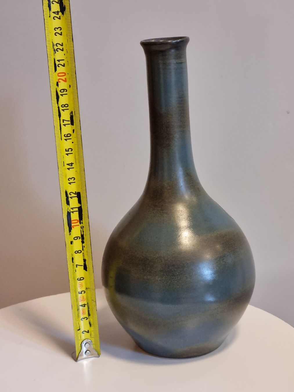 Vasi & Recipienti: Gramann Keramik Vase TR Studio Keramik blau – Usato da Scharnachtal venduto da devin03 5