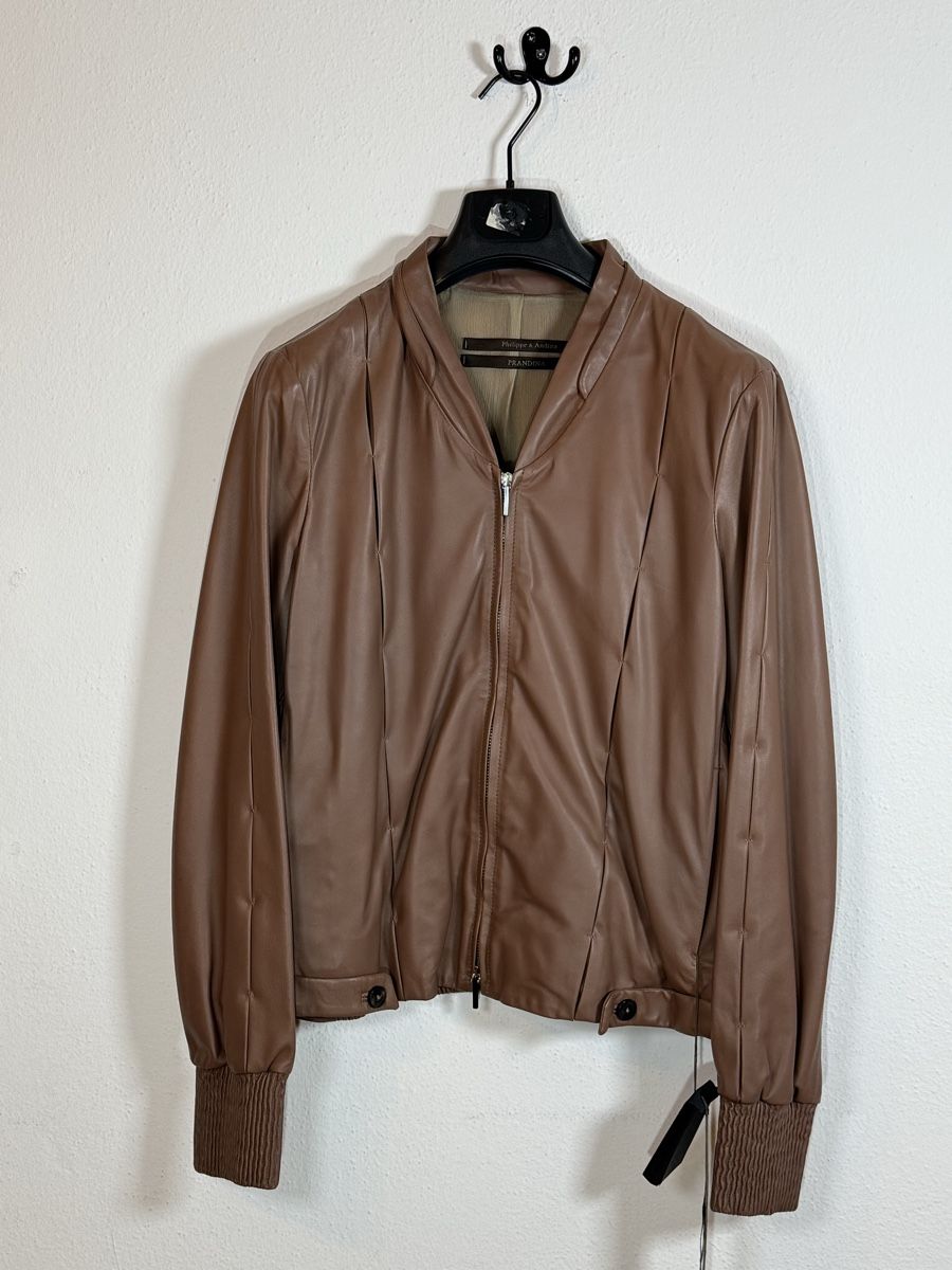 Giacche: PRANDINA woman leather jacket – Nuovo (secondo la descrizione) da Lugano venduto da TheUniversalClothing