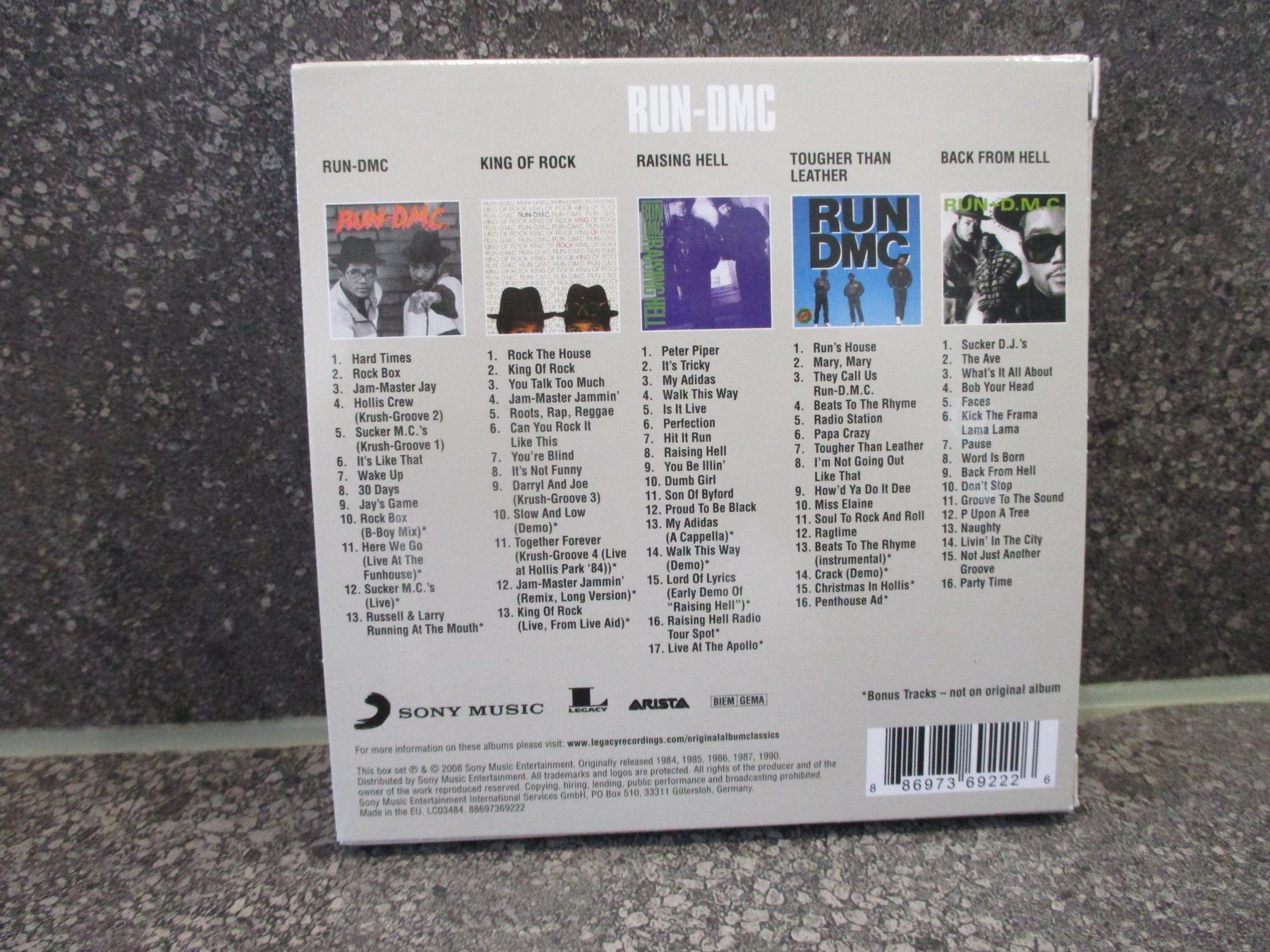 CDs: Run DMC --   Original Album Classics (5 CDs) – Gebraucht aus Liestal von Disc-Point 1