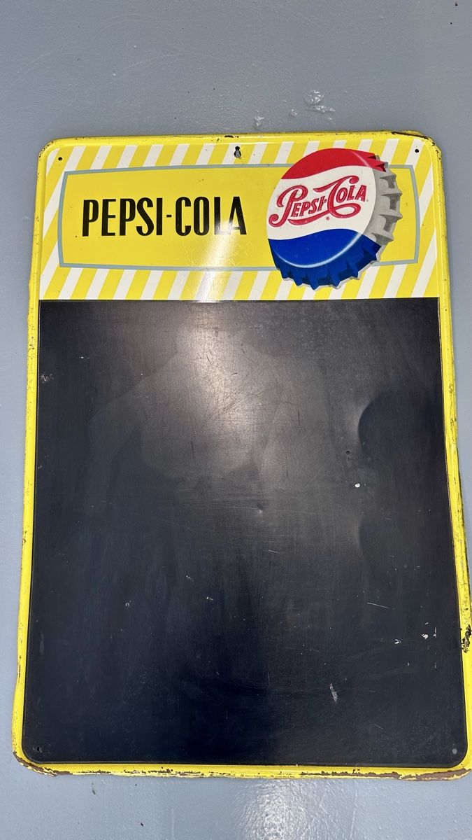 Pepsi Insegne: Pepsi Cola Werbeschild – Usato da Muttenz venduto da topi68