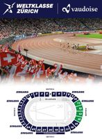 4 Tickets / Sitzplätze, Weltklasse Zürich 2026, Block B12