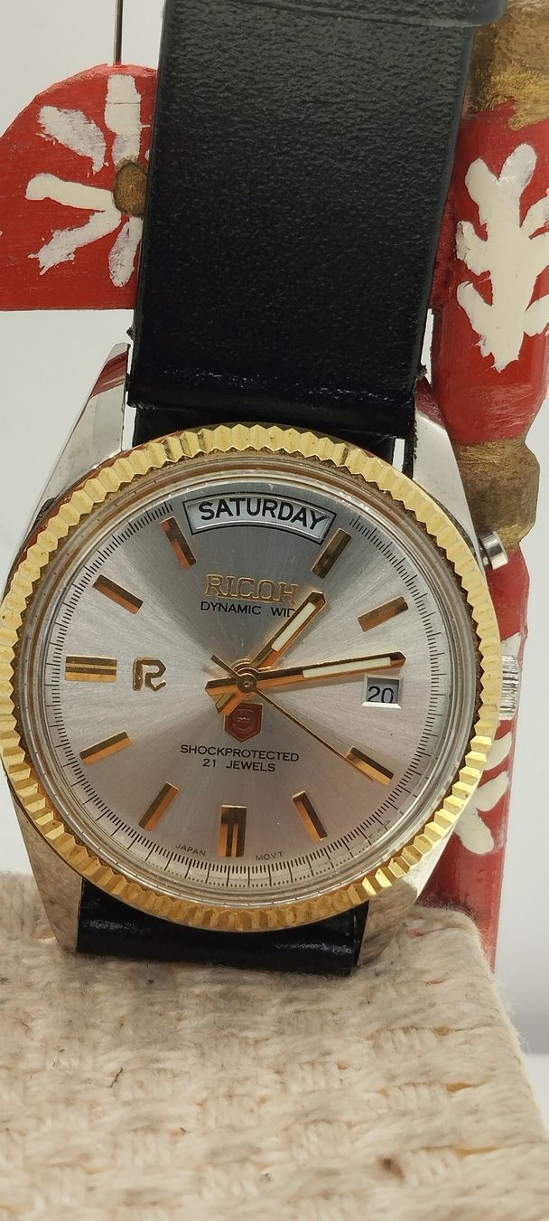 Ricoh Orologi: montre mécanique Ricoh – Usato da La Chaux-de-Fonds venduto da jac_9llg