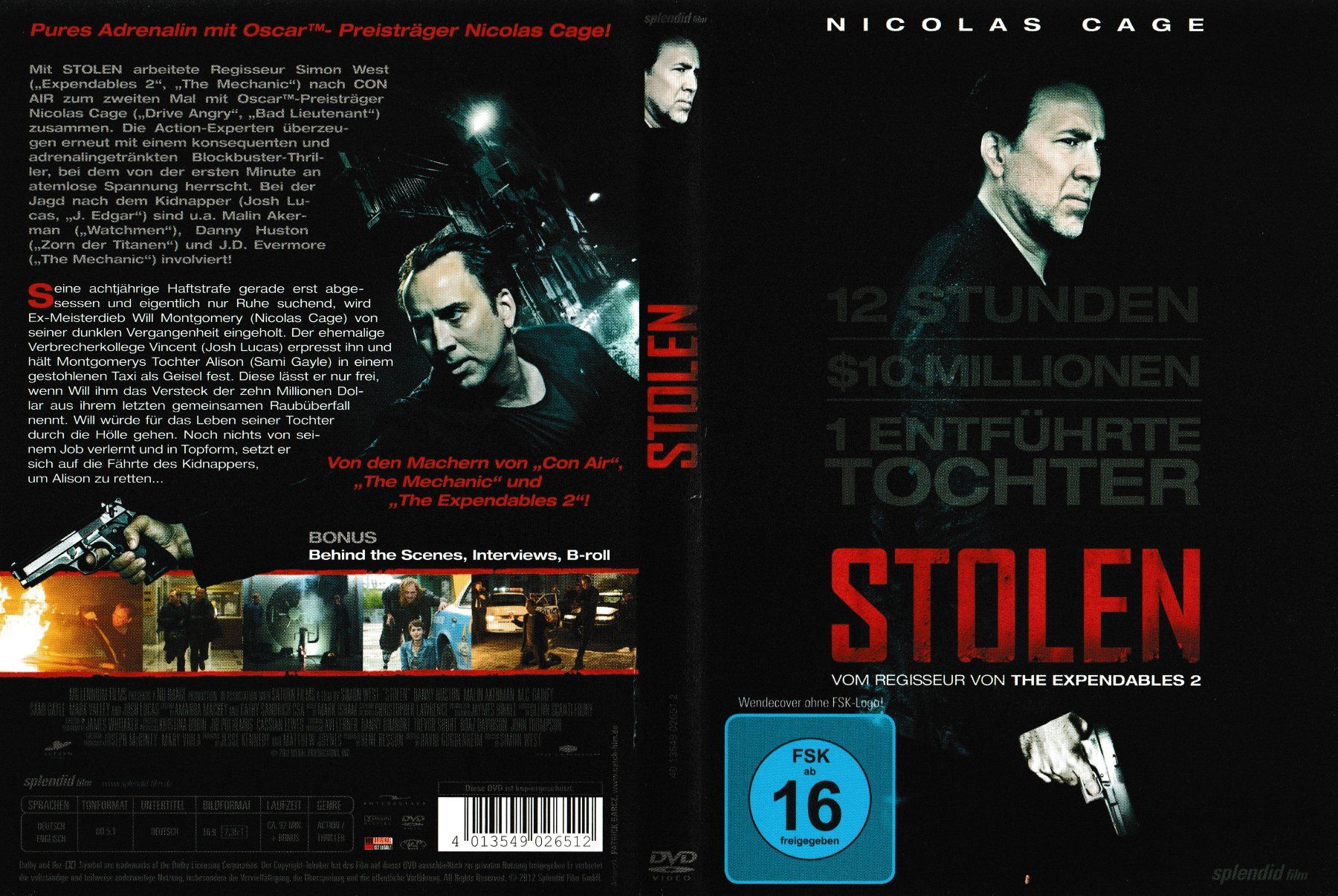 Tous les DVDs: DVD - Stolen – D'occasion à Langnau am Albis par MediaRescuerKeLoX