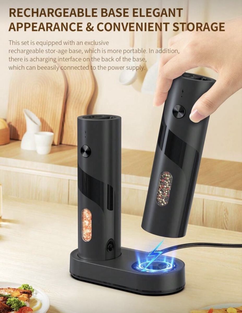 Küchengeräte: Elektrische Gewürzmühlen Set – Neu und originalverpackt aus Emmenbrücke von ShopDirect 2