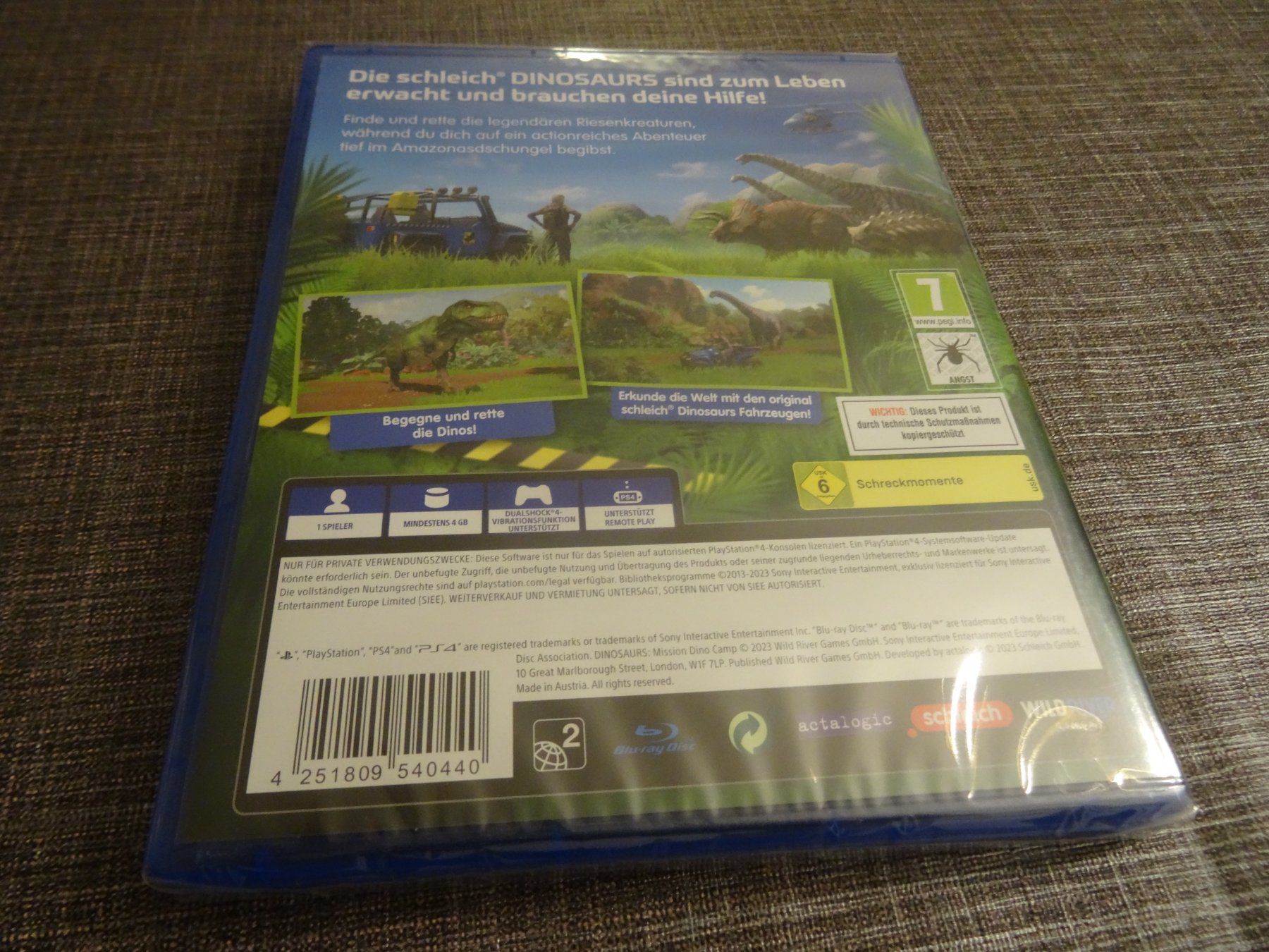 Sony Giochi: ODinosaurs Mission Dino Camp PS4  NEUWARE – Nuovo e nell'imballaggio originale da Olten venduto da Disc-Ausverkauf 1