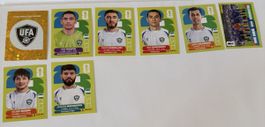 Panini WM 2026 - Uzbekistan Set 8 Stk inkl Wappen & Teambild