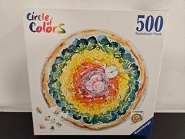 Neu - Ravensburger - Puzzle Circle of Colors 500 - Pizza