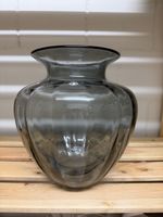 IKEA Glasvase Rauchgrau – grosse Designvase – 28 cm