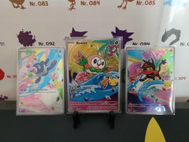 Ab 1Fr! Pokemon First Partners 1 Alola Rowlet/Litten/Popplio