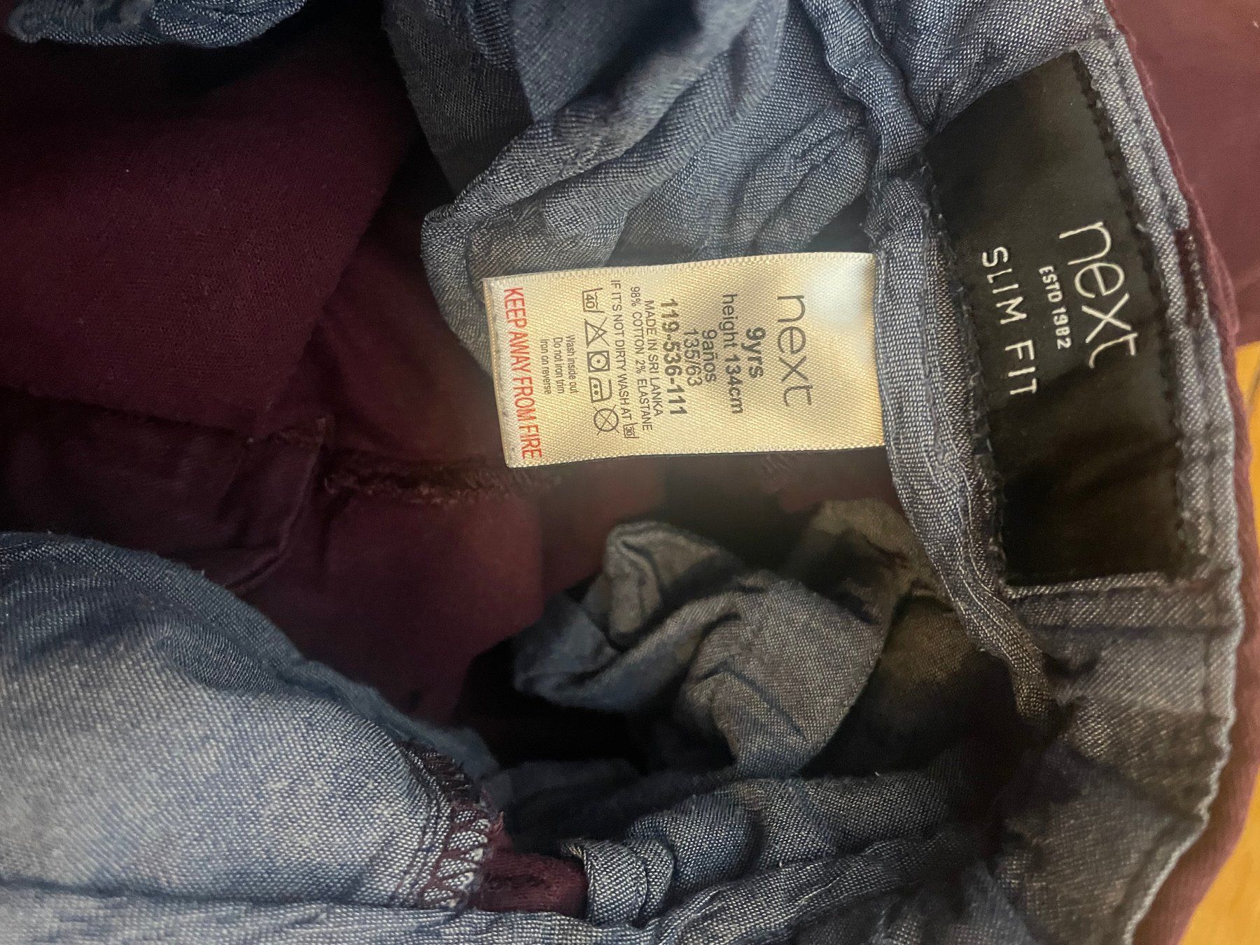 Next Hosen: Pantalon enfant 134 cm / 9 ans – Gebraucht aus Satigny von Suisse_gigi 5