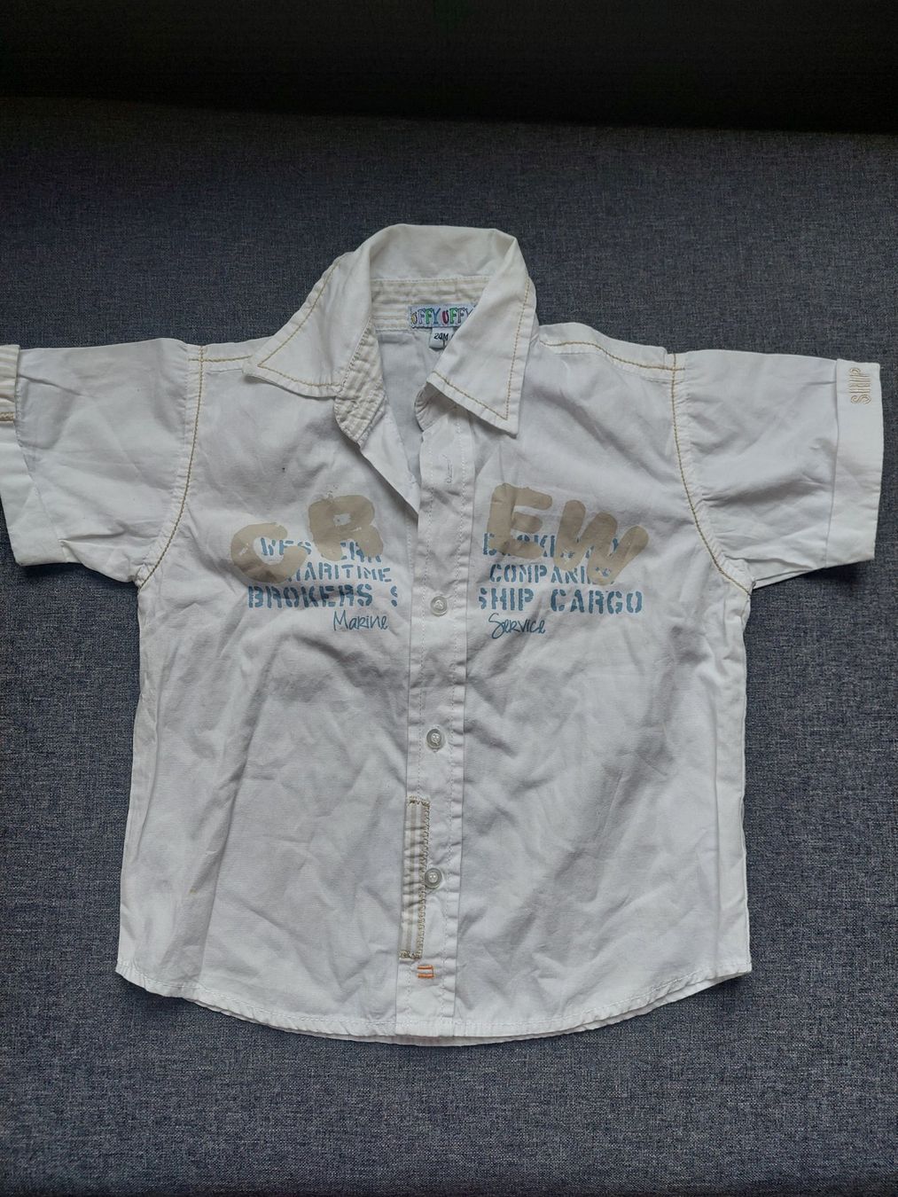 Hemden, T-Shirts & Polos: Weisses Hemd Grösse 92 – Gebraucht aus Beckenried von Havacola 3