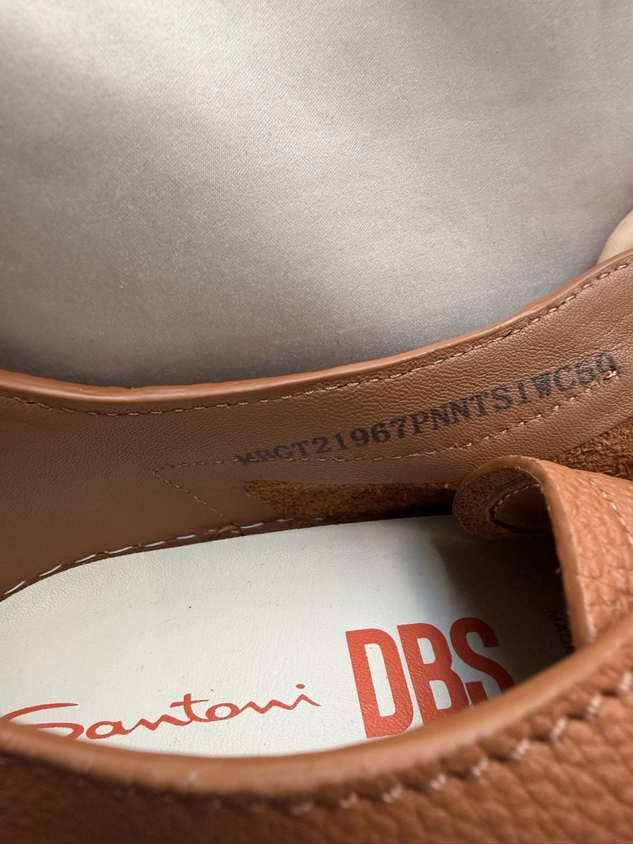 Santoni Scarpe da uomo: Santoni Herren Sneakers Leder – Nuovo e nell'imballaggio originale da Oberwil b. Zug venduto da eli_q5dp 3