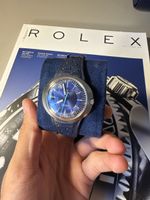 Omega Geneve Dynamic watch blue dial