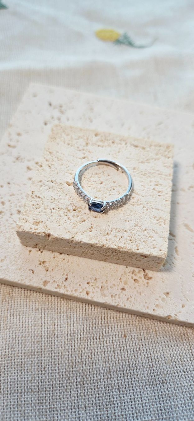 Anelli: NEW - S925 Sapphire Ring (Adjustable) – Nuovo (secondo la descrizione) da Zürich venduto da cin_wcf6 2
