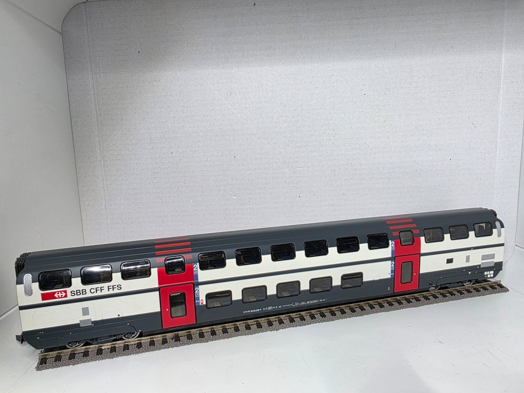Roco Modellini di ferrovie: Roco SBB IC2000 Dosto 2.Kl. AC – Usato da Schwarzenburg venduto da hebusch54 2