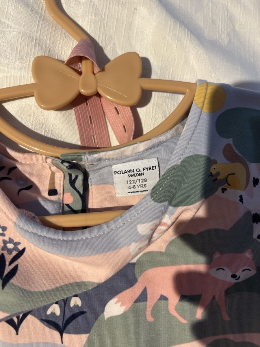 Vestiti & Gonne: Mädchenkleid langarm Waldtiere organic – Usato da Basel venduto da hal_s2bt 2