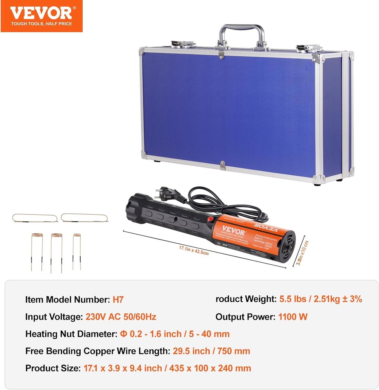 Löten & Schweissen: VEVOR Magnetischer Induktionsheizer 1kW – Neu und originalverpackt aus Bottighofen von zaap 6