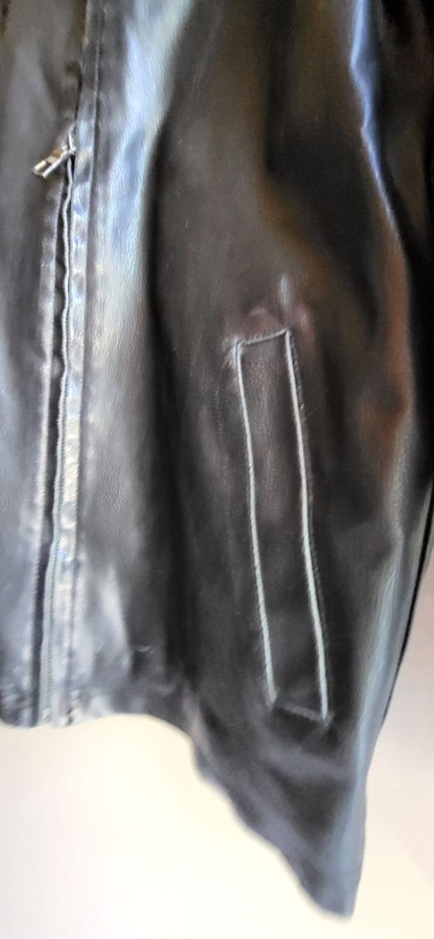 Giacche: Herren-Lederjacke der Marke Whispering Smith, Farbe Schwarz – Usato da Curio venduto da mia_vb5z 3