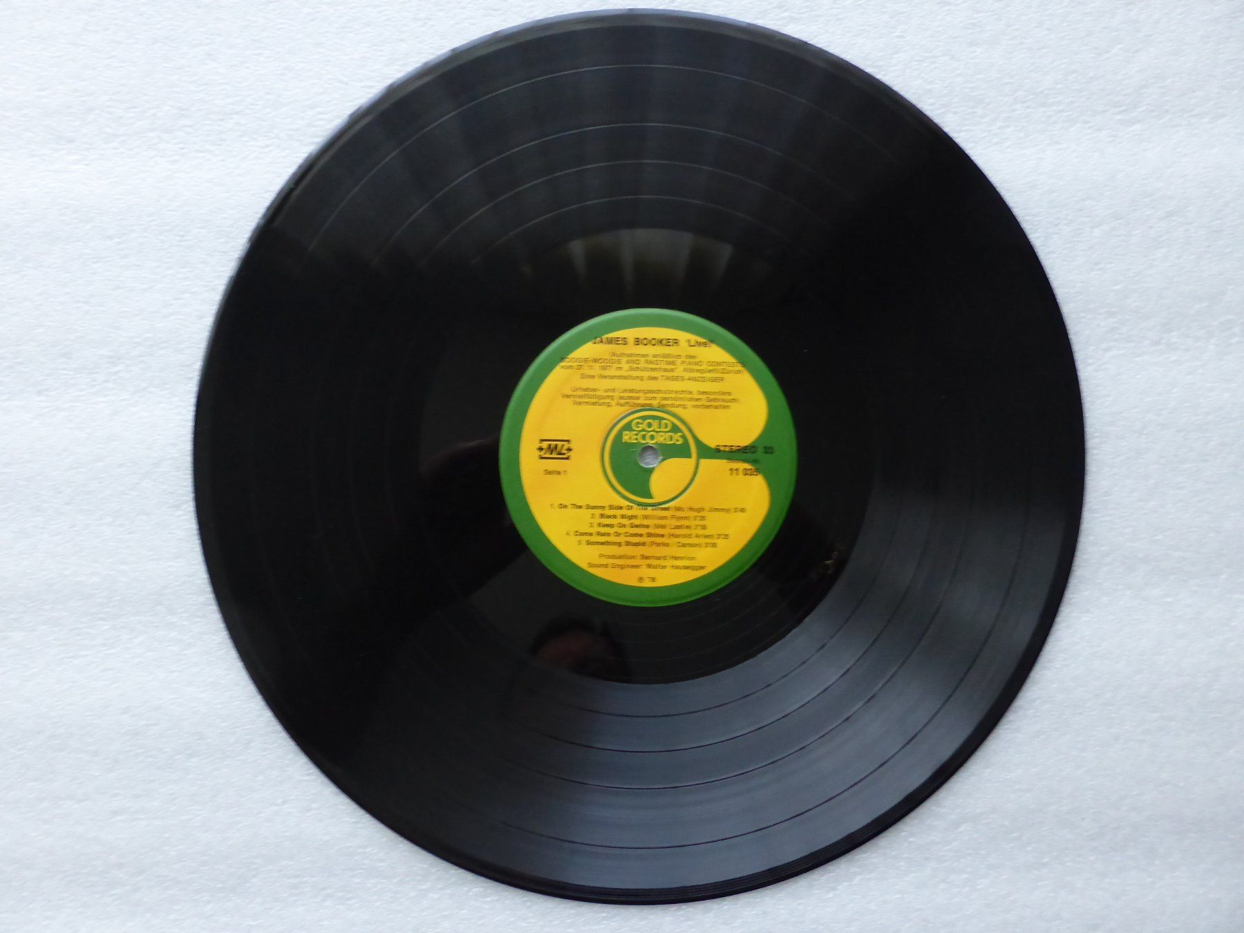 Schallplatten: VINYL  LP  JAMES BOOKER – Gebraucht aus Küssnacht am Rigi von Sunnestrahl 1